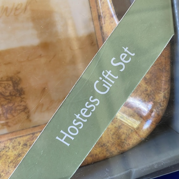 Hostess gift set Cypress home melamine tray napkin spreader Rise n shine rooster - Picture 6 of 7